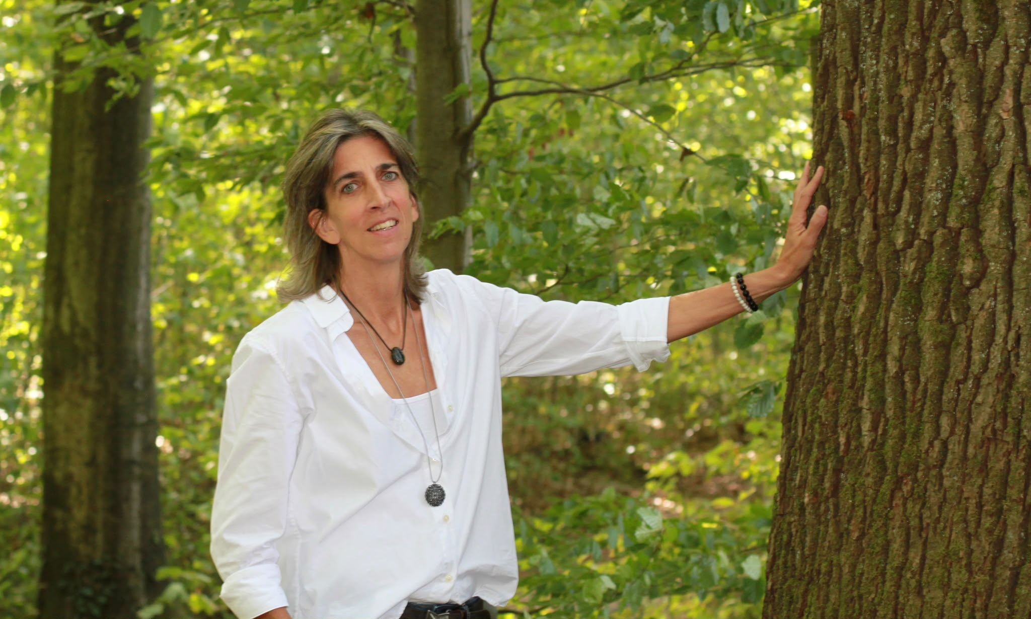 Tanja Grimm-Türker im Wald